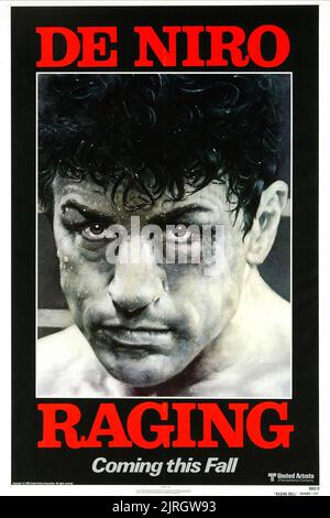 ROBERT DE NIRO, Raging Bull, 1980 Banque D'Images