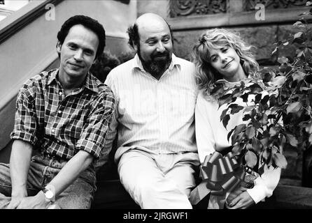 BILLY CRYSTAL, ROB REINER, MEG RYAN, Quand Harry rencontre Sally..., 1989 Banque D'Images