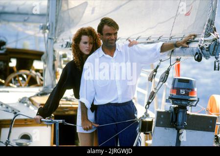 SAM NEILL, Nicole Kidman, Calme plat, 1989 Banque D'Images