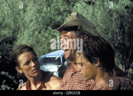 JAMES SPADER, Robert Mitchum, LANCE KERWIN, UN TUEUR DANS LA FAMILLE, 1983 Banque D'Images