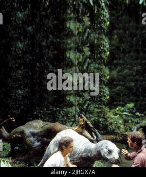 SEAN YOUNG, WILLIAM KATT, BABY : SECRET OF THE LOST LEGEND, 1985 Banque D'Images