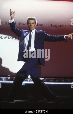 DAVID BOWIE, LES DÉBUTANTS, 1986 Banque D'Images