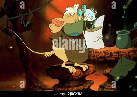 SCÈNE DE DESSIN ANIMÉ, LE SECRET DE NIMH, 1982 Banque D'Images