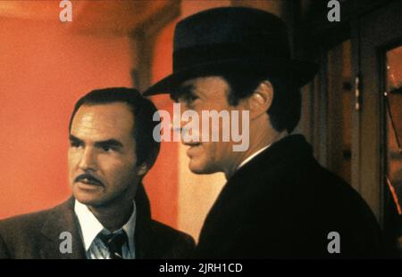 BURT REYNOLDS, CLINT EASTWOOD, LA CHALEUR DE LA VILLE, 1984 Banque D'Images