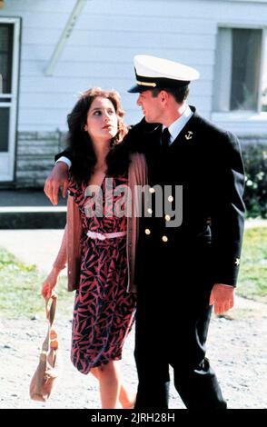 DEBRA WINGER, Richard Gere, OFFICIER ET GENTLEMAN, 1982 Banque D'Images