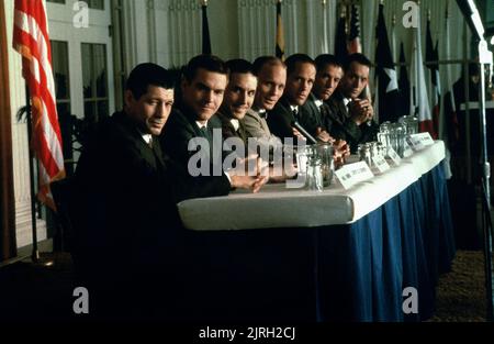 FRED WARD, Dennis Quaid, SCOTT PAULIN, ED HARRIS, CHARLES FRANK, SCOTT GLENN, Lance Henriksen, L'ÉTOFFE, 1983 Banque D'Images