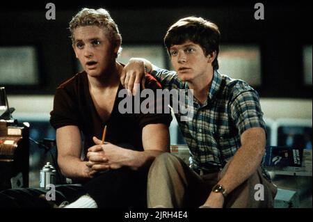 CHRIS PENN, ERIC STOLTZ, LA VIE SAUVAGE, 1984 Banque D'Images