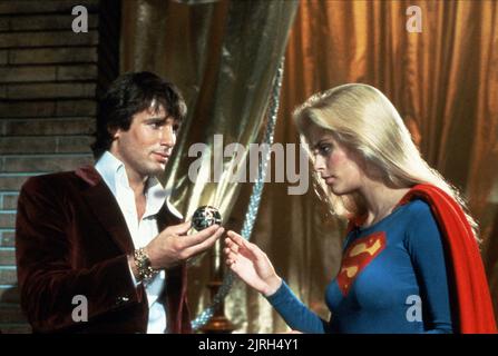 HART BOCHNER, HELEN SLATER, SUPERGIRL, 1984 Banque D'Images