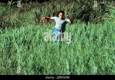 RIVER PHOENIX, tourne à vide, 1988 Banque D'Images