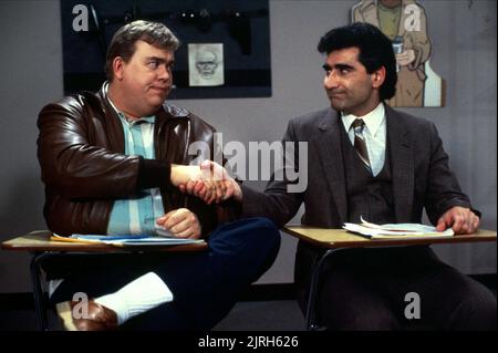 JOHN CANDY, Eugene LEVY, ARMÉ ET DANGEREUX, 1986 Banque D'Images