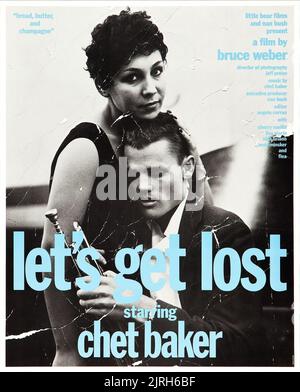 CAROL BAKER, Chet Baker POSTER, LET'S GET LOST, 1988 Banque D'Images