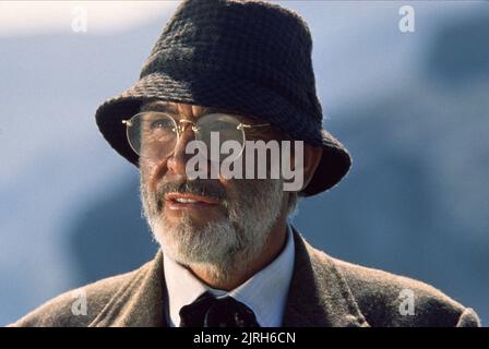 SEAN CONNERY, INDIANA JONES ET LA DERNIÈRE CROISADE, 1989 Banque D'Images