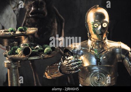 ANTHONY DANIELS, STAR WARS: ÉPISODE VI - RETOUR DU JEDI, 1983 Banque D'Images