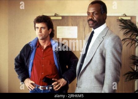 MEL GIBSON, Danny Glover, l'Arme fatale 2, 1989 Banque D'Images