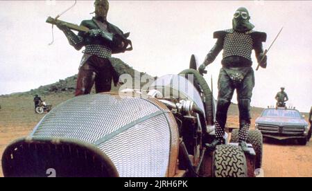 Des bandits, MAD MAX 2 : THE ROAD WARRIOR, 1981 Banque D'Images