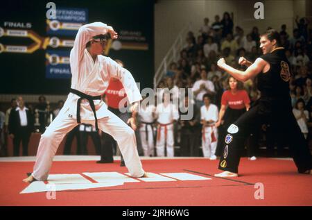 RALPH MACCHIO, SEAN KANAN, karaté kid PARTIE III, 1989 Banque D'Images