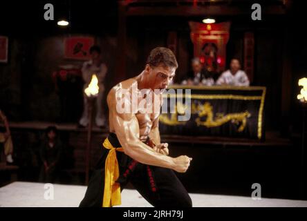 JEAN-CLAUDE VAN DAMME, BLOODSPORT, 1988 Banque D'Images