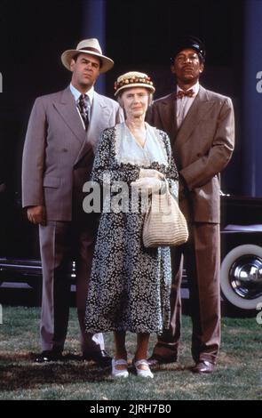 DAN AYKROYD, Jessica TANDY, Morgan Freeman, Driving Miss Daisy, 1989 Banque D'Images