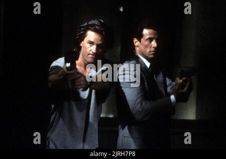 KURT RUSSELL, Sylvester Stallone, TANGO et CASH, 1989 Banque D'Images