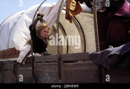 JENNIFER JASON LEIGH, CHAIR+SANG, 1985 Banque D'Images