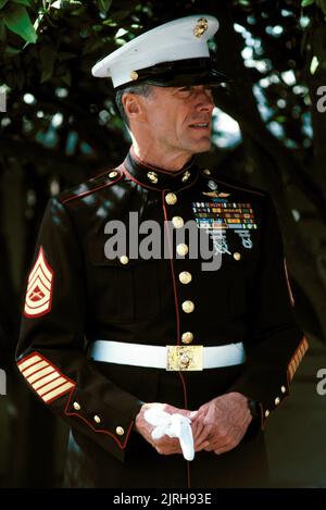 HEARTBREAK RIDGE, CLINT EASTWOOD, 1986 Banque D'Images