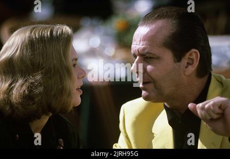 JACK NICHOLSON, Kathleen Turner, Prizzi's Honor, 1985 Banque D'Images