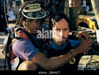 MARIO VAN PEEBLES, LANCE GUEST, JAWS : The Revenge, 1987 Banque D'Images