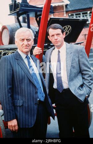 JOHN THAW, KEVIN WHATELY, Inspecteur Morse, 1987 Banque D'Images