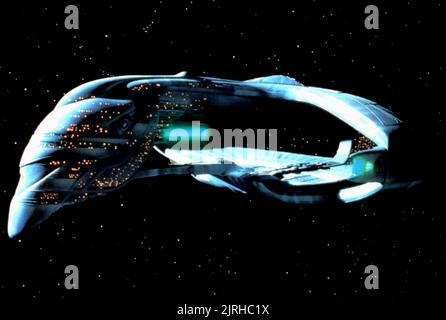 ROMULAN WARBIRD, STAR TREK: LA PROCHAINE GÉNÉRATION, 1987 Banque D'Images