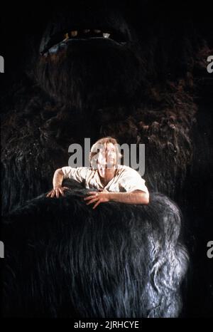 PETER ELLIOT, gorille, KING KONG VIT, 1986 Banque D'Images