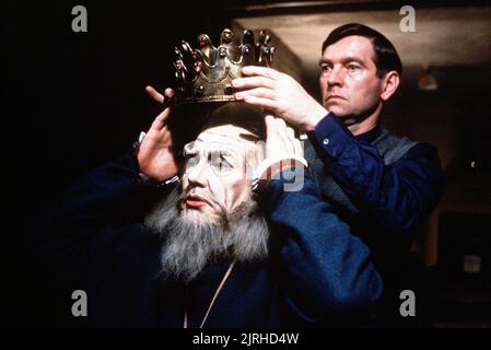 ALBERT FINNEY, TOM COURTENAY, l'apprêteur, 1983 Banque D'Images