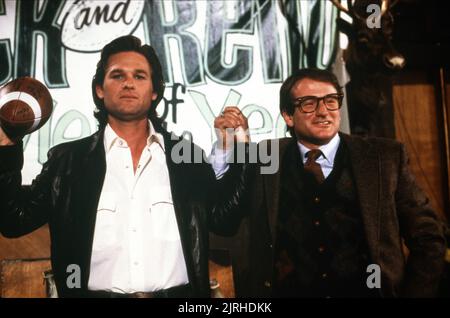 KURT RUSSELL, ROBIN WILLIAMS, LE MEILLEUR DES TEMPS, 1986 Banque D'Images