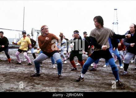 ROBIN WILLIAMS, Kurt Russell, LE MEILLEUR DES TEMPS, 1986 Banque D'Images