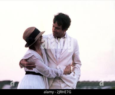 DIANE KEATON, Warren Beatty, rouges, 1981 Banque D'Images