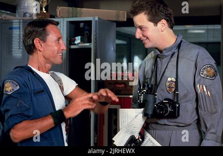 ROY SCHEIDER, Daniel Stern, BLUE THUNDER, 1983 Banque D'Images