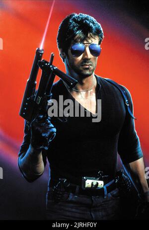 SYLVESTER STALLONE, COBRA, 1986 Banque D'Images