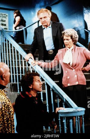 JOHN RUBINSTEIN, Jack Warden, fou comme un renard, 1984 Banque D'Images