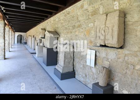 Musée Carnuntum dans le parc archéologique de Petronell, Autriche Banque D'Images