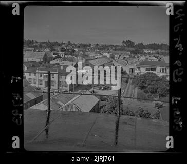 Images de Taranaki : New Plymouth, 16 avril 1936, Taranaki, par Frederick Butler. Collection Butler/Crown Studios F B. Don de Frederick B Butler, 1971. Banque D'Images