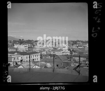 Images de Taranaki : New Plymouth, 16 avril 1936, Taranaki, par Frederick Butler. Collection Butler/Crown Studios F B. Don de Frederick B Butler, 1971. Banque D'Images