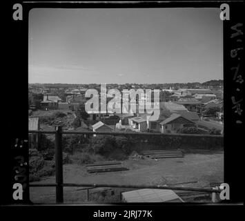 Images de Taranaki : New Plymouth, 16 avril 1936, Taranaki, par Frederick Butler. Collection Butler/Crown Studios F B. Don de Frederick B Butler, 1971. Banque D'Images