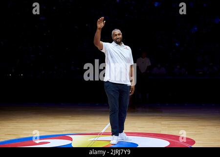 Boris DIAW de France pendant la coupe du monde de basket-ball 2023 de la FIBA, 2nd Round Group K match de basket-ball entre la France et la République Tchèque sur 24 août 2022 à l'arène Accor à Paris, France - photo Ann-Dee Lamour / CDP MEDIA / DPPI Banque D'Images