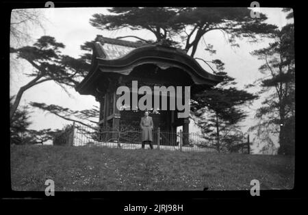 Honor Oak Park, Londres, 1930s, Angleterre, par Eric Lee-Johnson. Banque D'Images