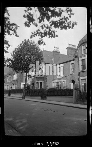 Honor Oak, Londres, vers 1933, Angleterre, par Eric Lee-Johnson. Banque D'Images