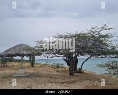 Paysages stupéfiants d'Aruba vue sur l'île d'Aruba Banque D'Images