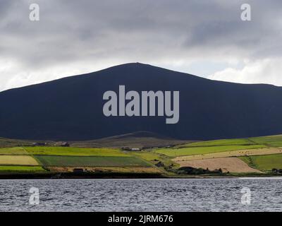 Ward Hill, Hoy, de Burra Sound, Orkney Banque D'Images