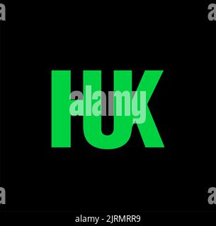 Logo de la société vectorisé sur fond noir Illustration de Vecteur