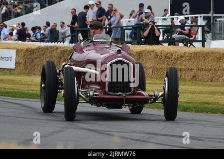 Alfa Romeo P3 Tipo B, puissance d'avant-guerre, dès les années vingt, technologie innovante de l'époque, telle que la surcharge de moteur considérablement accrue, Banque D'Images