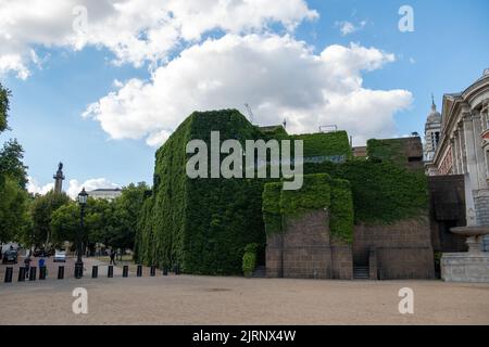 The Admiralty Citadel, London's most visible military citadel, is located just behind the Admiralty building on Horse Guards Parade. Stock Photo