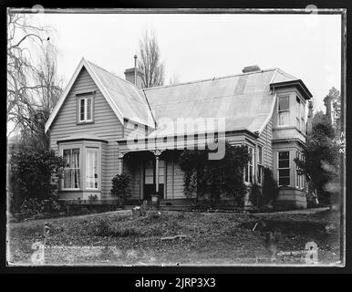 Vieille manse de l'église KNOX, 1896 Banque D'Images